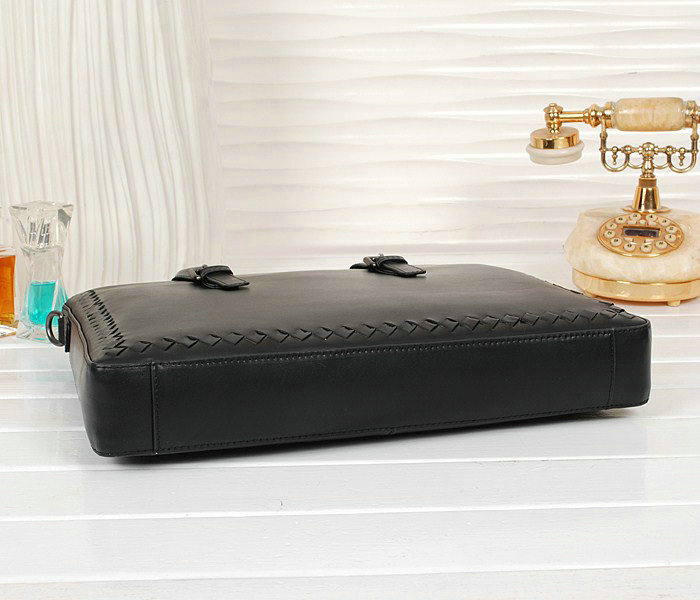 Bottega Veneta intrecciato VN briefcase 86011 black